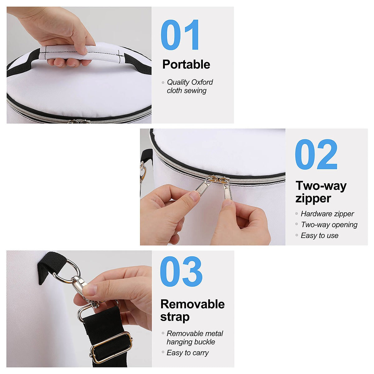 Insulated Cylinder Cooler Bag