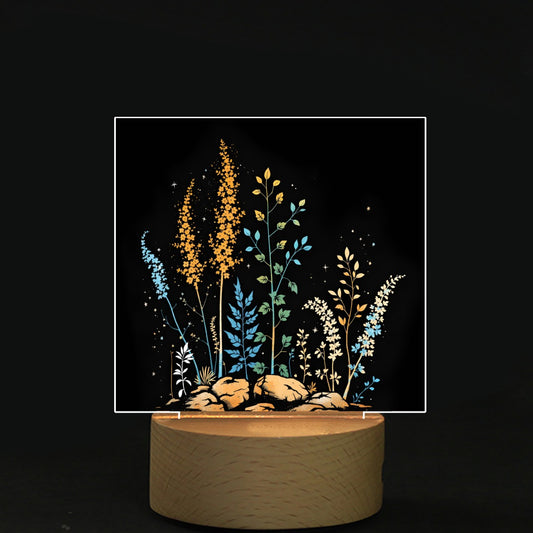 Square Shape Acrylic board with Light