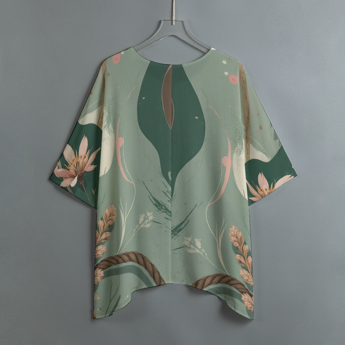 All-Over Print Women's Bat Sleeve Shirt