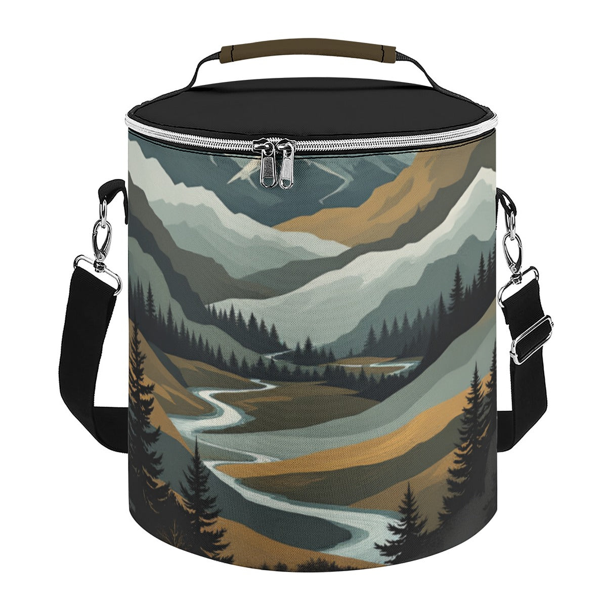 Insulated Cylinder Cooler Bag