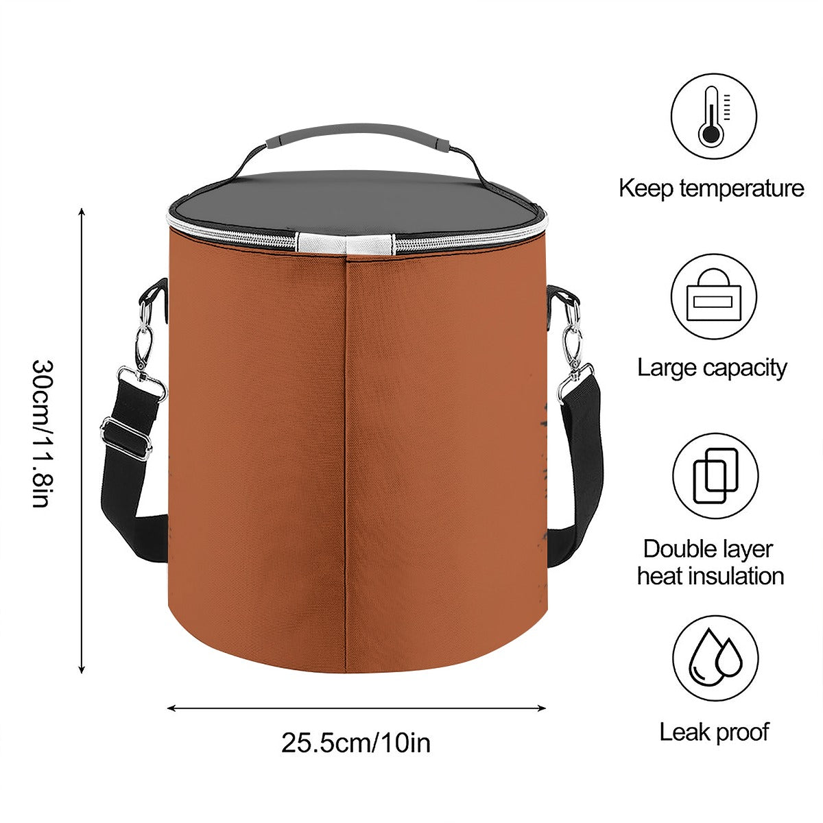 Insulated Cylinder Cooler Bag