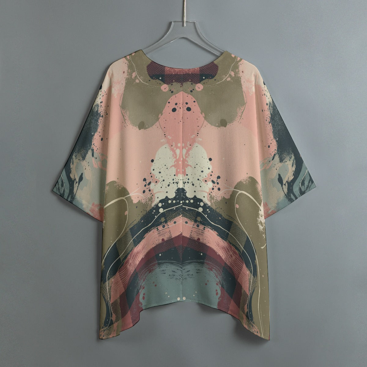 All-Over Print Women's Bat Sleeve Shirt