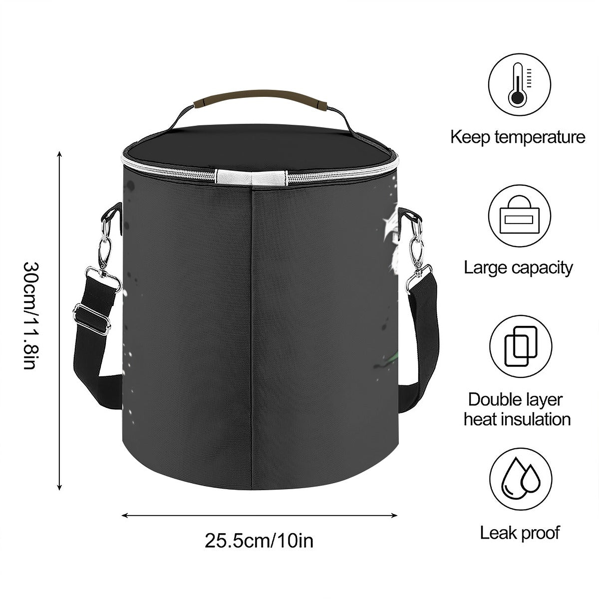 Insulated Cylinder Cooler Bag